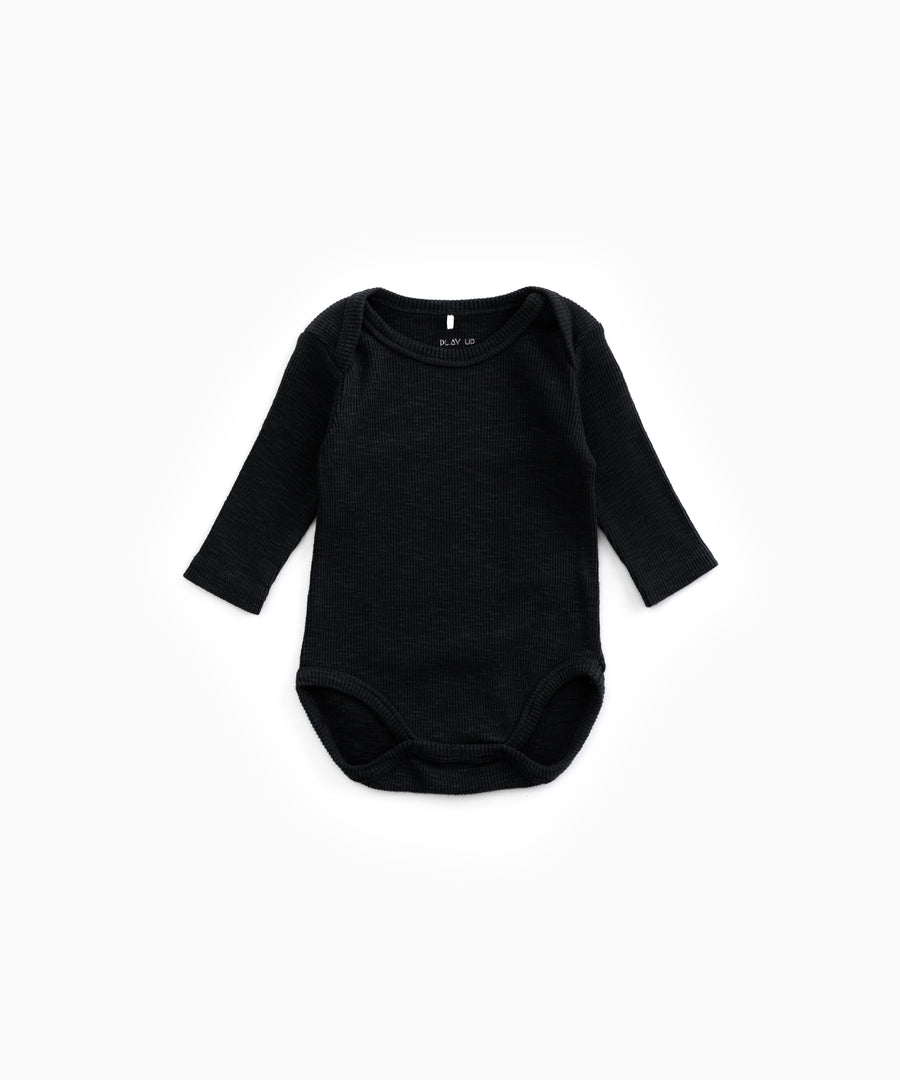 Play Up Organic Cotton Ribbed Bodysuit Baby