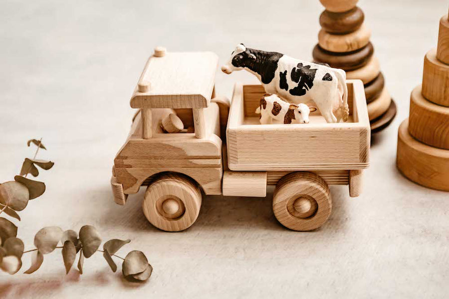 Little Acorns Wooden Toy Truck