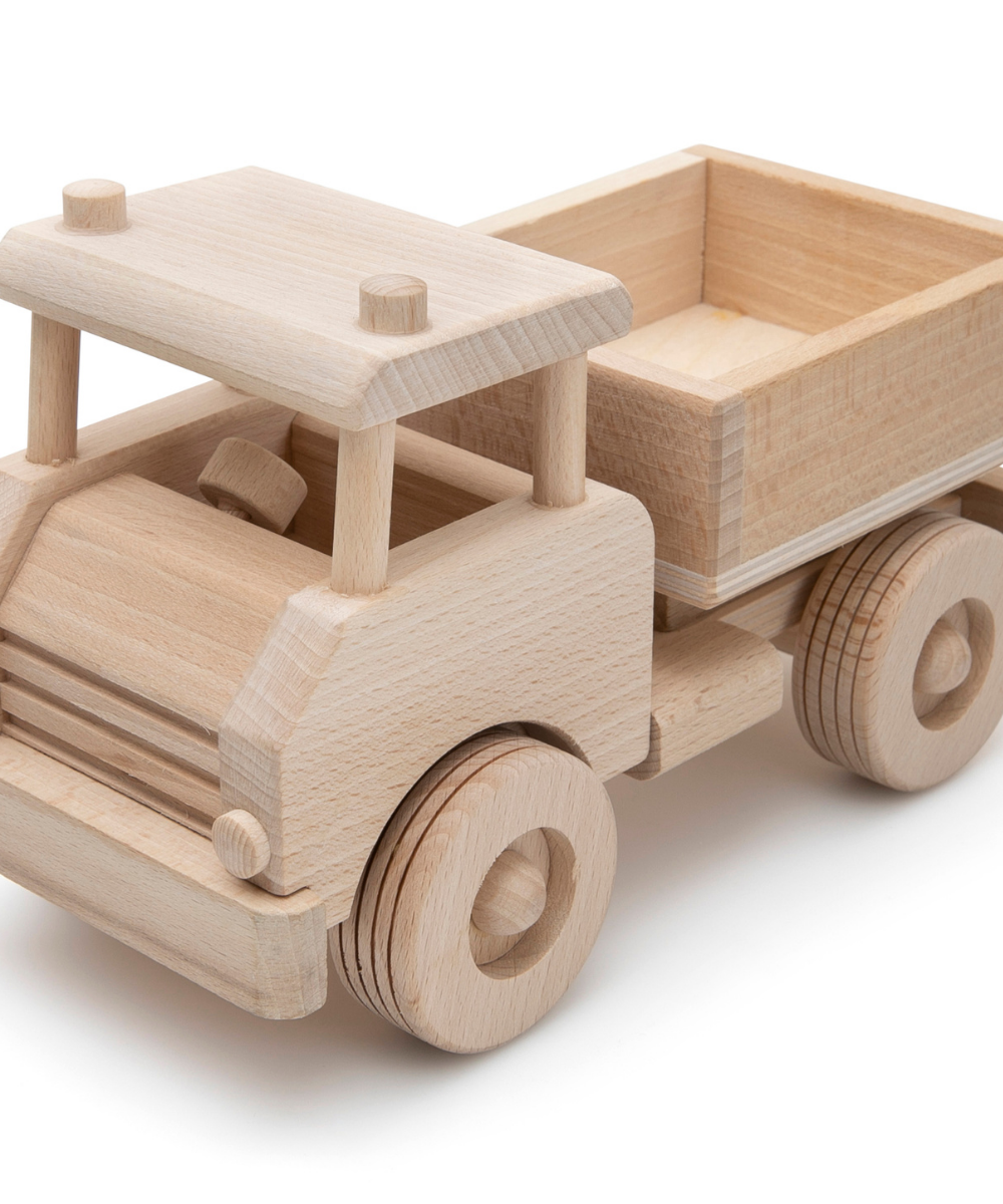 Handmade Wooden Toy Trucks