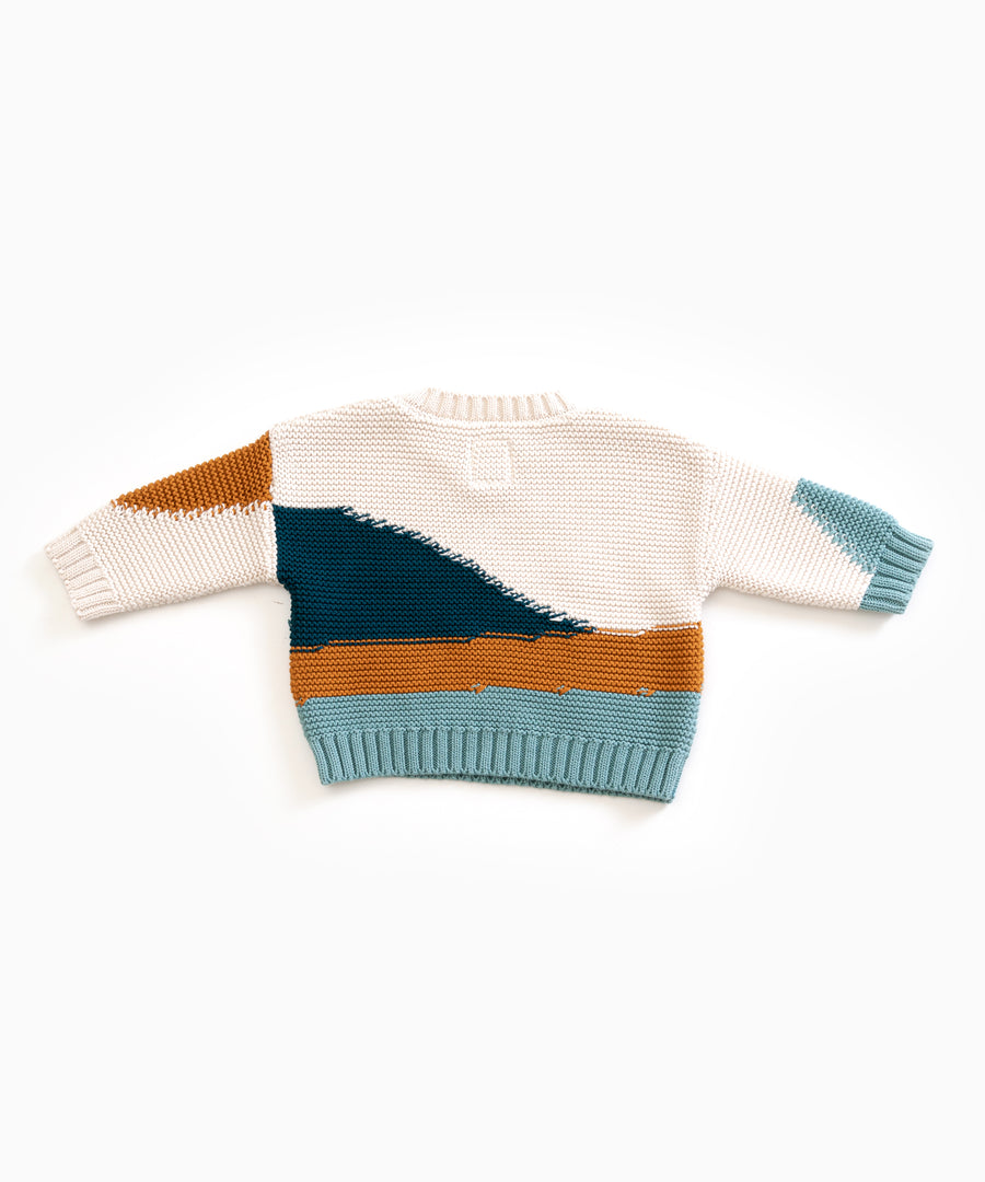 Play Up Chunky Knit Cotton Sweater