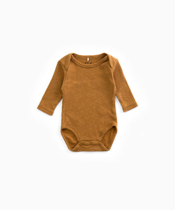 Play Up Organic Cotton Ribbed Bodysuit Baby