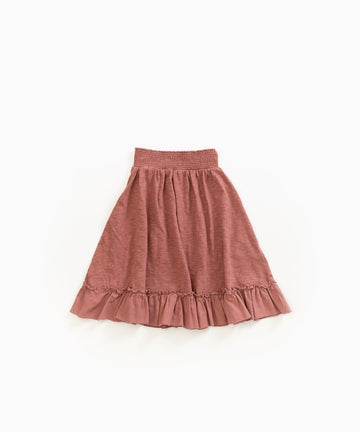 Play Up Organic Cotton Old Tile Rust Skirt