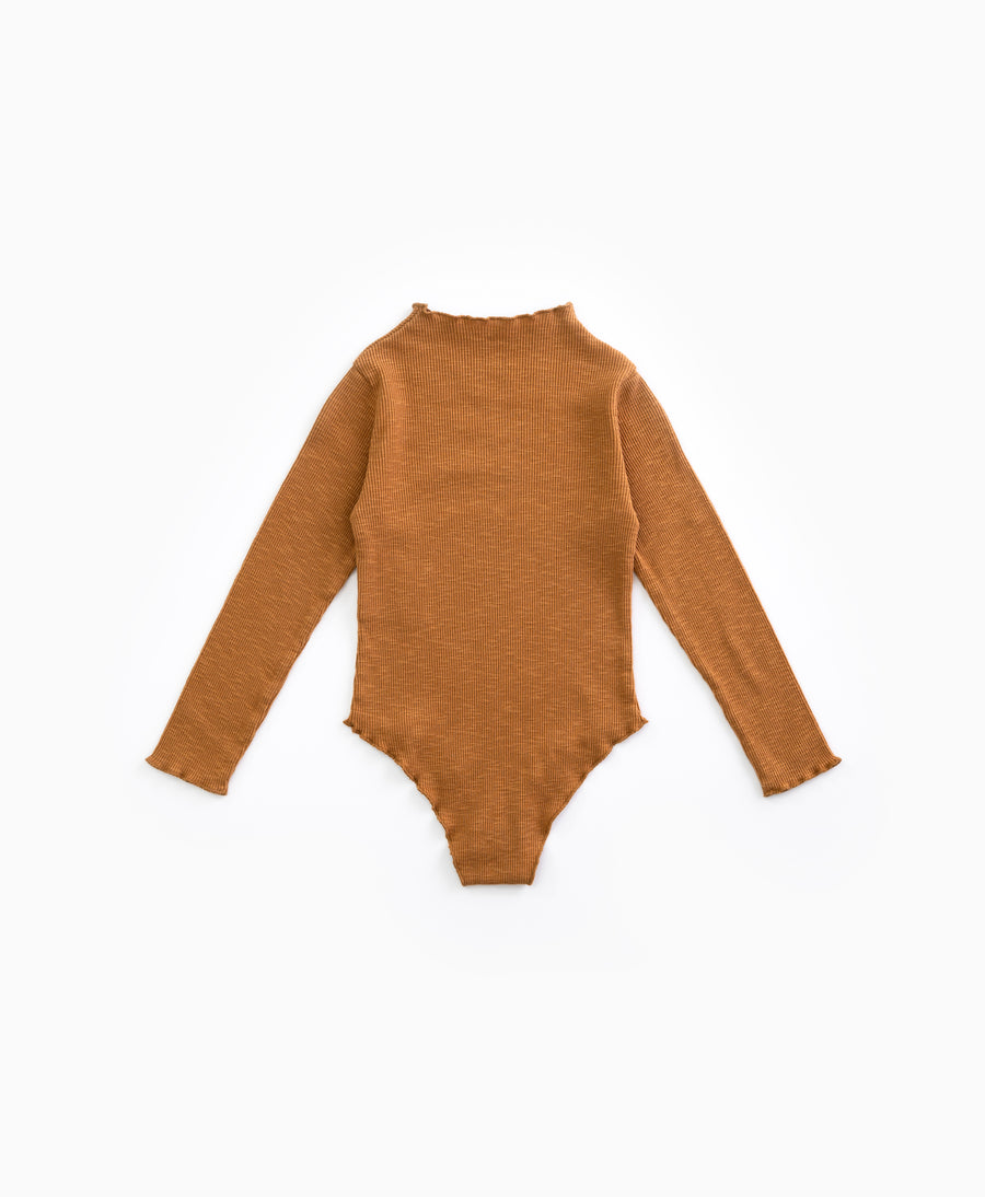 Play Up Organic Cotton Ribbed Bodysuit