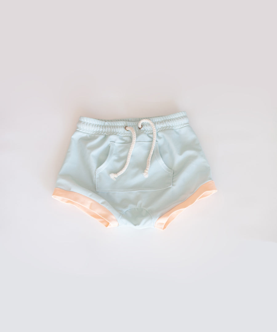 Nudie Bumm Recycled Fabric Krew Swim Shorts