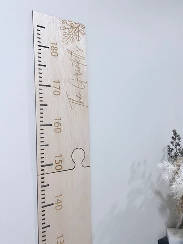 Albi Designs Personalised Timber Height Ruler