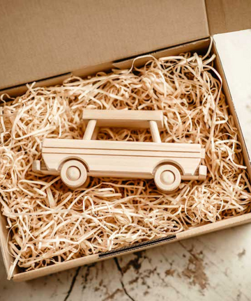 Little Acorns Wooden Toy Car
