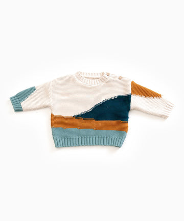 Play Up Chunky Knit Cotton Sweater